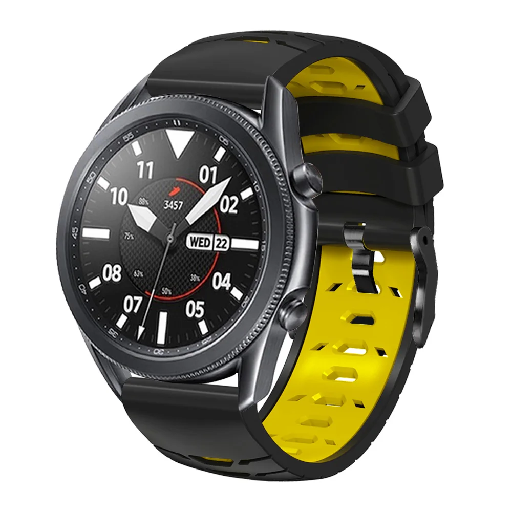 Silicone Smartwatch Replacement Band, 22mm Strap