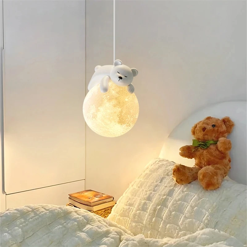 

Bedside pendant light LED children's room bedroom hallway balcony pendant light restaurant master bedroom small pendant light