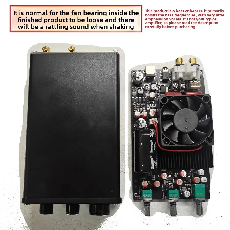 Tpa3255 600w 고출력 전문가급 서브우퍼 디지털 앰프 보드 - 바로 사용 가능, 조정 가능한 저주파 응답