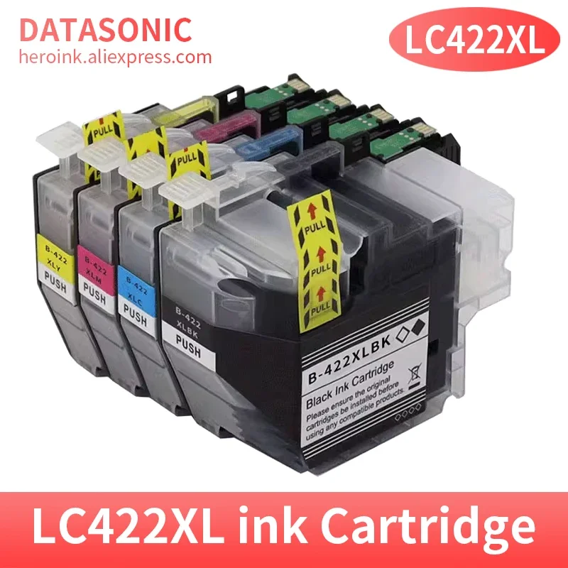Lot De 5 Cartouches Compatibles BROTHER LC422XL, Multi-couleurs, NOPAN-INK, Neuves