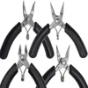 Pliers Diagonal Pliers Round Bent Needle Nose Pliers For DIY  Jewelry Making Curved Mouth Cutting Cable Nippers Hand Tools 1