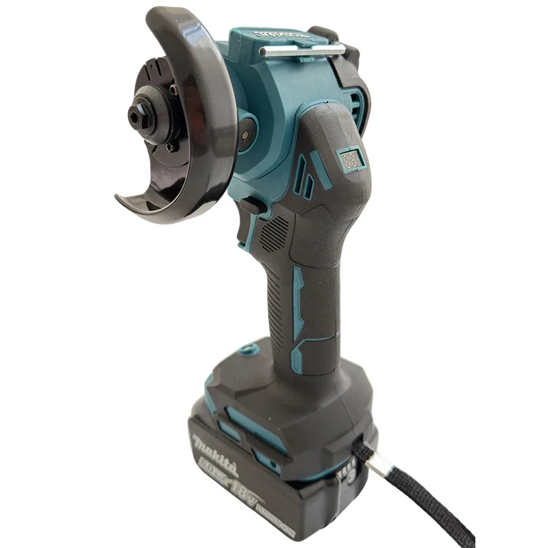 마키타 18V 디지털 디스플레이 브러시리스 미니 앵글 그라인더 연마 연삭기 절단 전동 공구