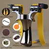 Slingshot New Upgrade Thickened Flat Rubber Band Outdoor Sports Quick Press Laser Infrared Hunting Launcher New Catapult Toys 1