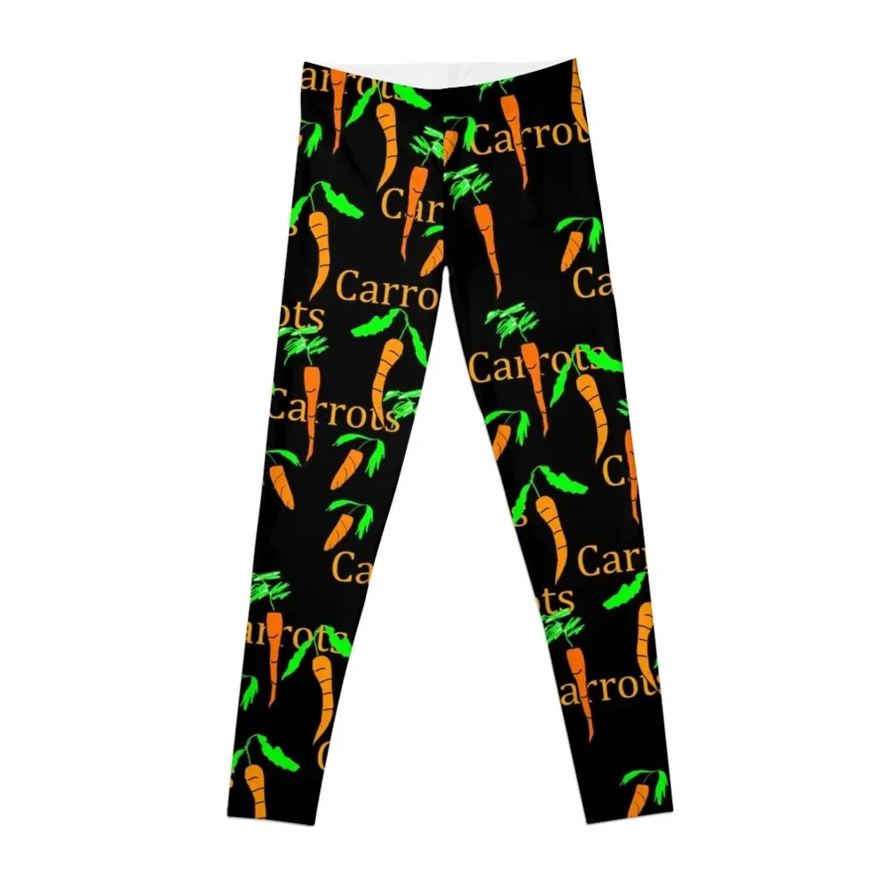 

Carrots Pattern Leggings sporty woman gym sport legging Fitness woman Womens Leggings