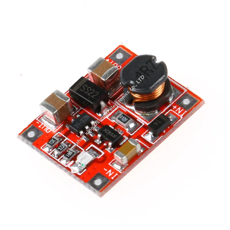 Dc-Dc Boost Power Supply Module Converter Booster Step Up Circuit Board Da 3V A 5V 1A Massima Efficienza 96% Ultra Small