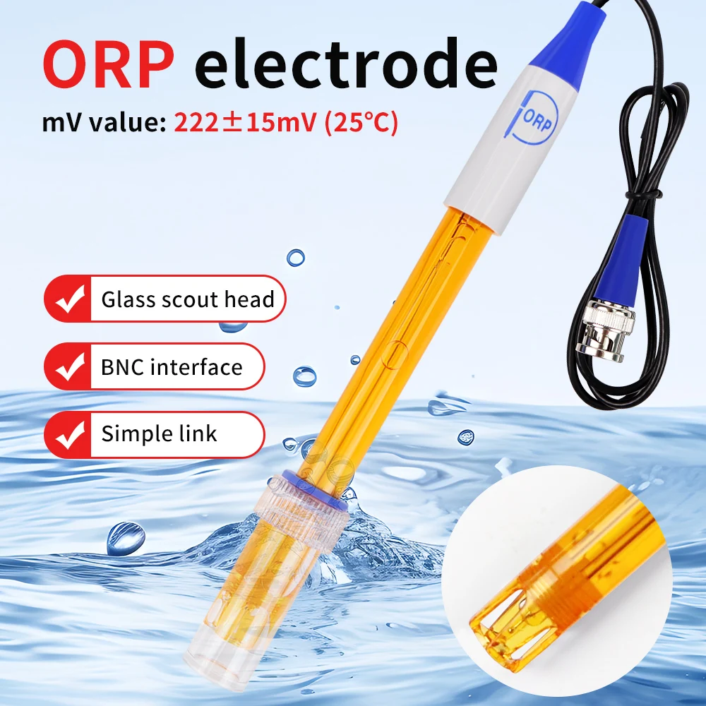 Composite Electrode Probe BNC Connector 0-14 pH/- ±1999mV