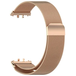Elegant Milanese Loop Stainless Steel Strap - Galaxy Watch Fit 3 (Rose Gold)