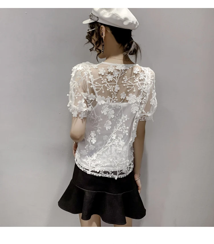 トップス eaphi vintage like lace blouse VINTAGE LIKE LACE BLOUSE