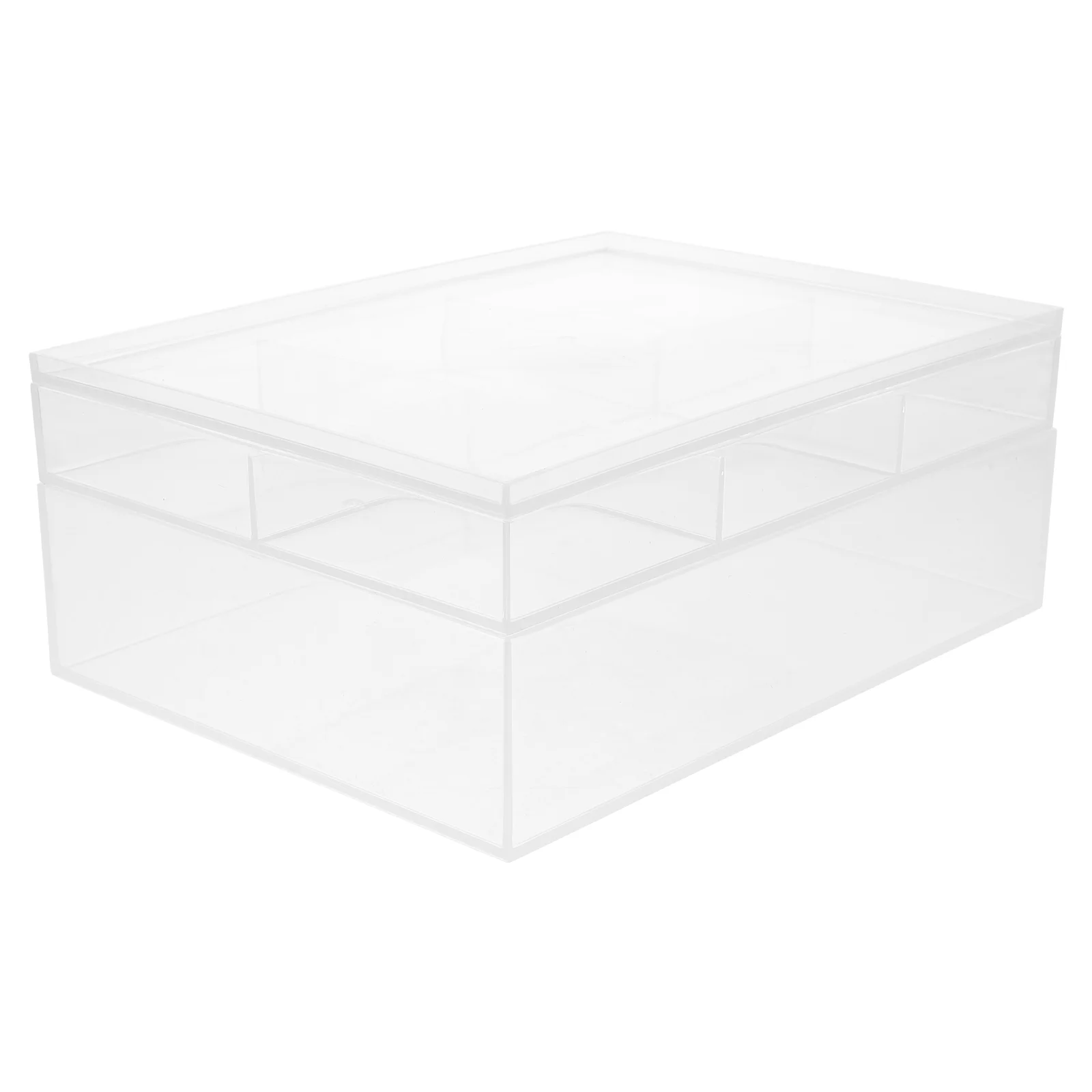 

Stationery Organization Drawers Double Storage Box Hair Barrettes Jewelry Container