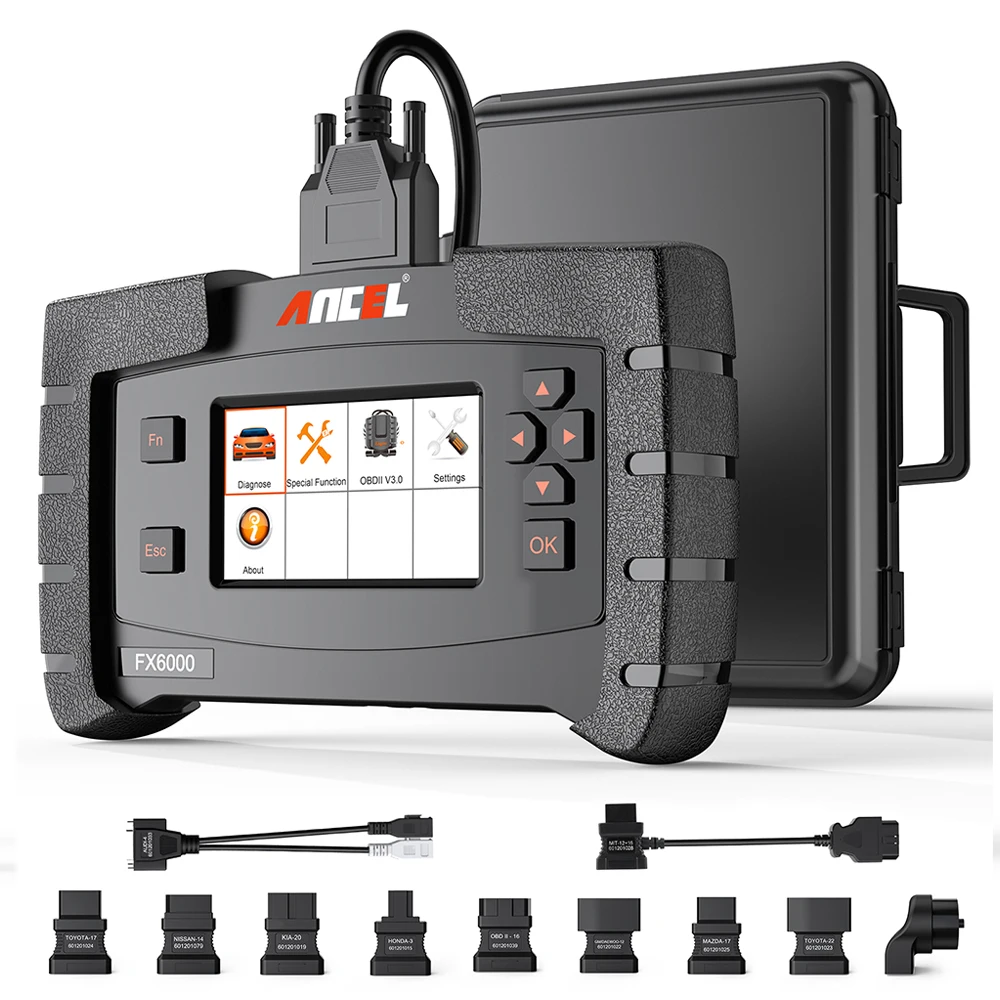Ancel Fx6000 Obd2 Scanner Professional All System Obd2 Diagnostic Scan Tool Srs Dpf Immo Oil