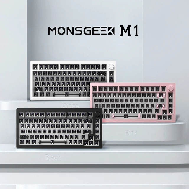 Akko Monsgeek M1 Diy Kit 75% Rgb Hot-swappable Barebone Version 