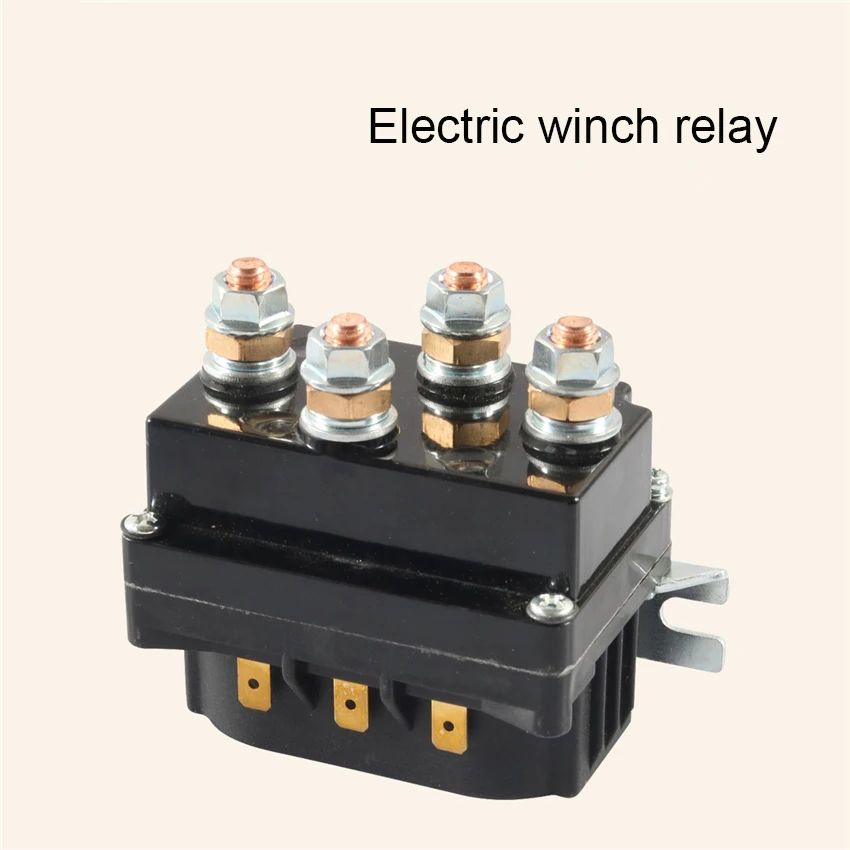 

12V 15W Winch Solenoid Relay Controller Wireless Remote Control Relay Electric Winch Solenoid Relay Control System Control Box