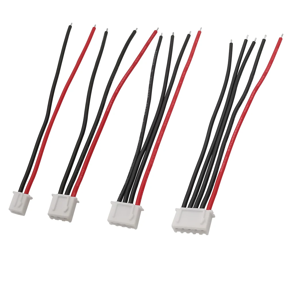 Pack De 4 Adaptadores De Conector Hembra T A Hembra JST De 10 Cm Para Baterías Lipo RC