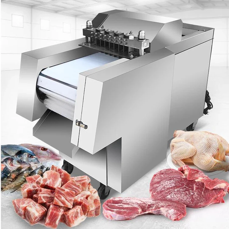 Commercial Fresh Meat Slicer Cube Cutter Machine;Meat Cube Dicer Cutting  Machine - AliExpress