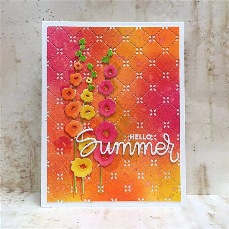 

Metal Flower Cutting Dies Scrapbooking Embossing Paper Cards Album Craft Die Cut