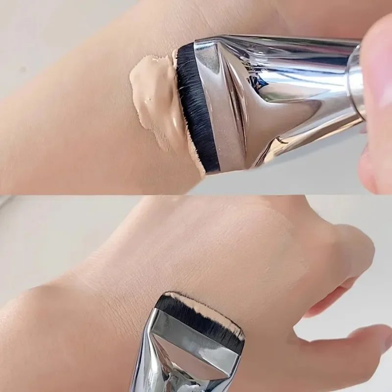 Description Picture 6 of itemWholesale Flat-head Foundation Brush Ultra-thin Flat Brush Head Traceless Mask Brush Mixed Foundation Cream Makeup Brushes