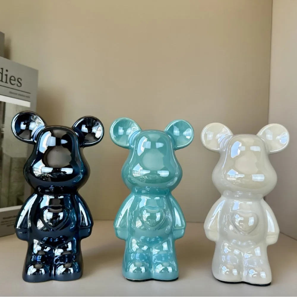 Big Love Bear Savings Bank Ring Bear Home Decoration TV Cabinet Decoration Cartoon