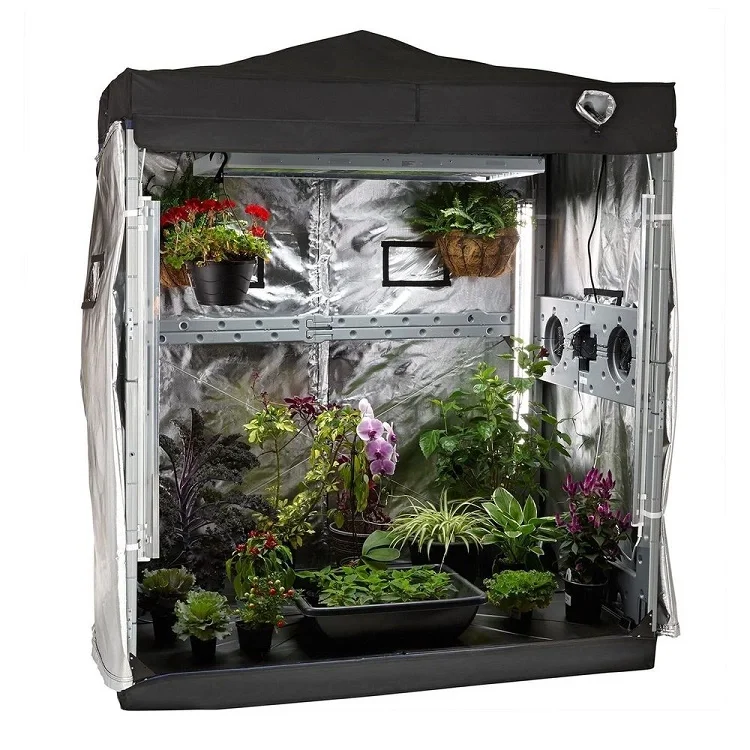 

Indoor Hydroponic Complete Grow Tent Kits 1mx1mx2m