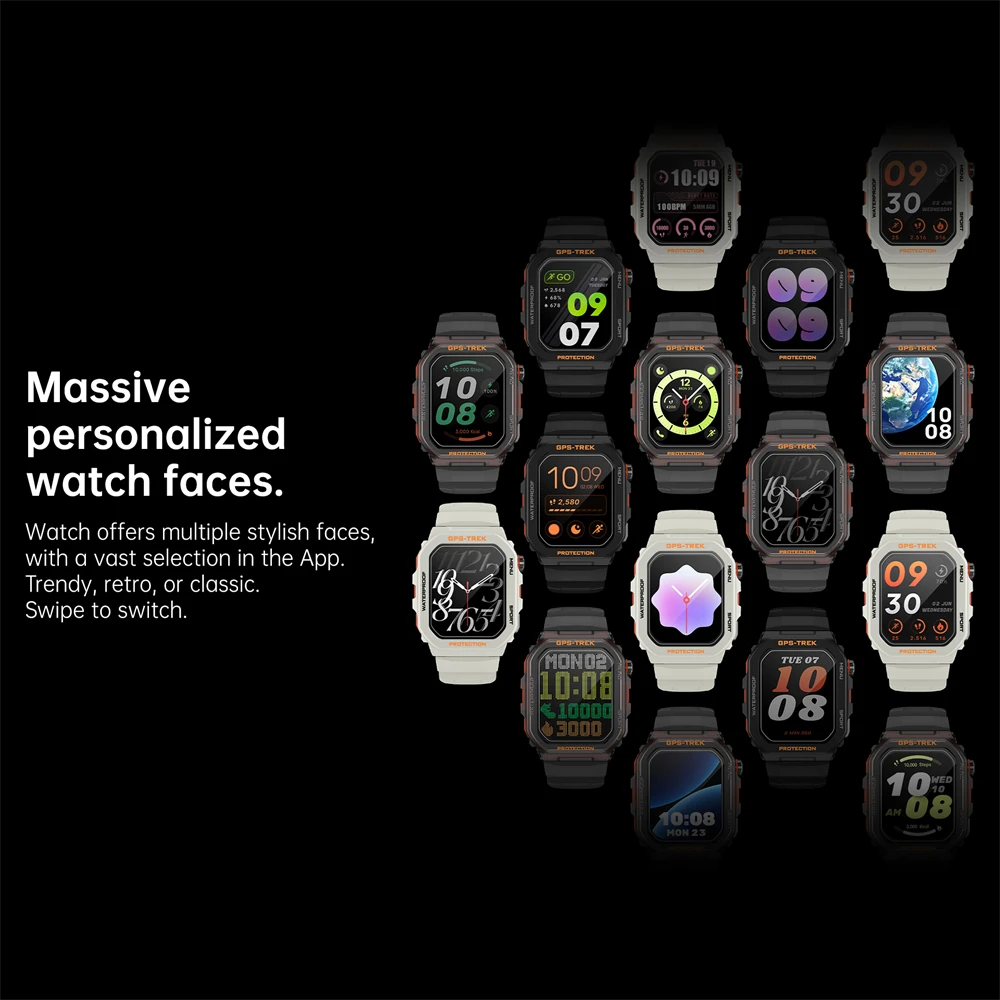 2025 New GPS Smart Watch Men 1.75-inch HD AMOLED Screen Compass Bluetooth Call IP68 Waterproof Sport Smart Watch for Android iOS