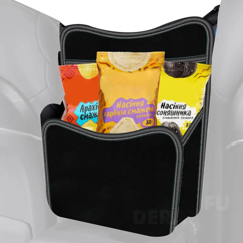 

Rear Seat Car Organizer Universal Kid's Bag For Auto Backrest Soft Lining Vehicle Storage Supplies For RVs Trucks Minivans SUVs