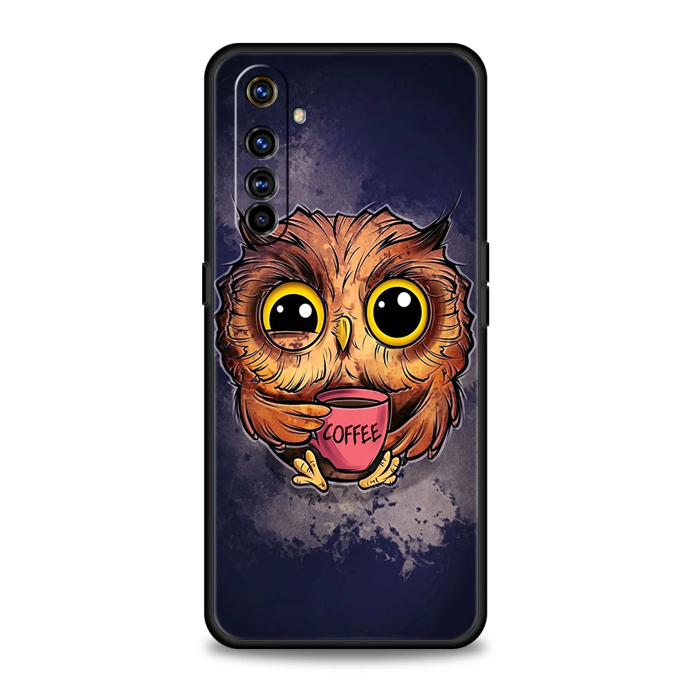 Cute Cartoon Owl Silicone Phone Case - Stylish Protective Shell