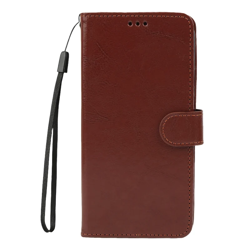 Luxury Leather Flip Wallet Case with Card Slot - Premium Protective Cover