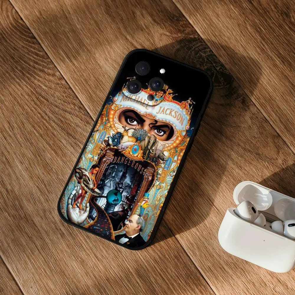 Premium Michael Jackson TPU Soft Touch Phone Case for Ultimate Skin-Friendly Protection