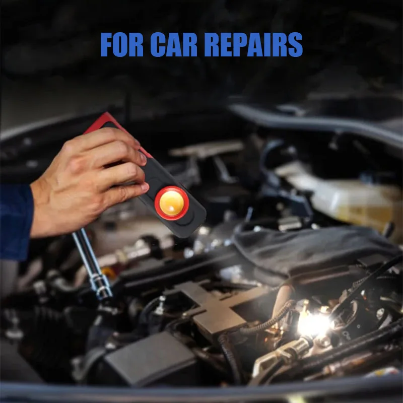 Feriany Outils De Préparation De Voiture, Lampe De Peinture De Voiture, Scan Swirl, Poignée Magnétique, Lampe De Travail Multifonction Pour Réparation Automobile