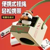 Mini Fan Cartoon halterneck fan USB charging lazy fan portable handheld outdoor mini bladeless small fan 4