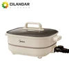 Electric Hot Pot 6L Large Capacity Household Integrated Electric Cooking Pot Multi functional Stir Fry Stew and Grilled Fish Pot 1