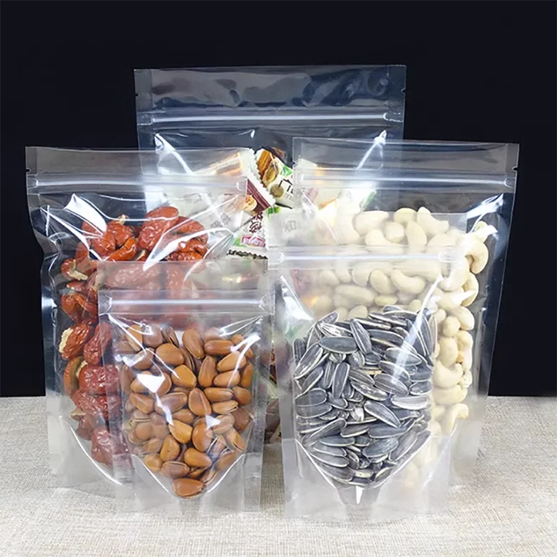 30 Sachets Plastique Refermables 40x60cm - Rangement Vêtements, Pulls, Lainage - Protection Anti-poussière