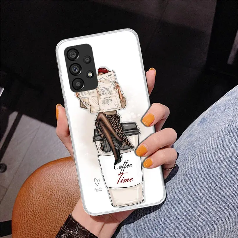 Empowering Girl Boss Coffee Design Phone Case