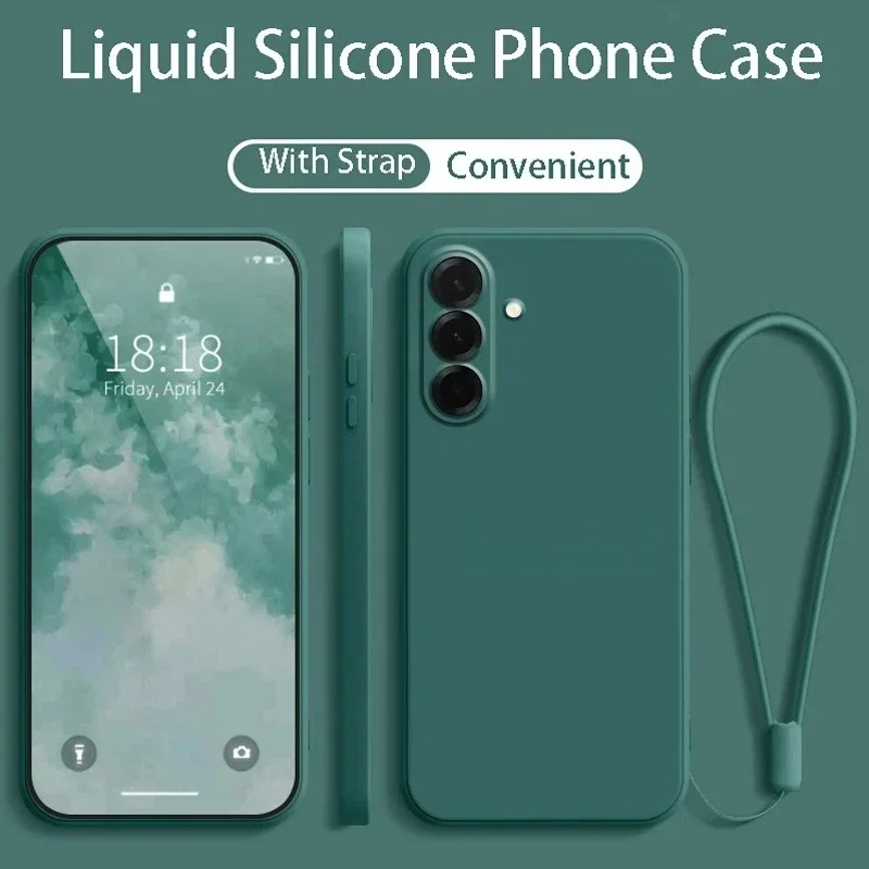 Liquid Silicone Soft Phone Case Cover