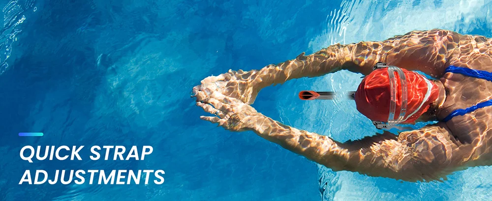 Swim Snorkel, Adult Swimmers Snorkeling Gear, Center Mount