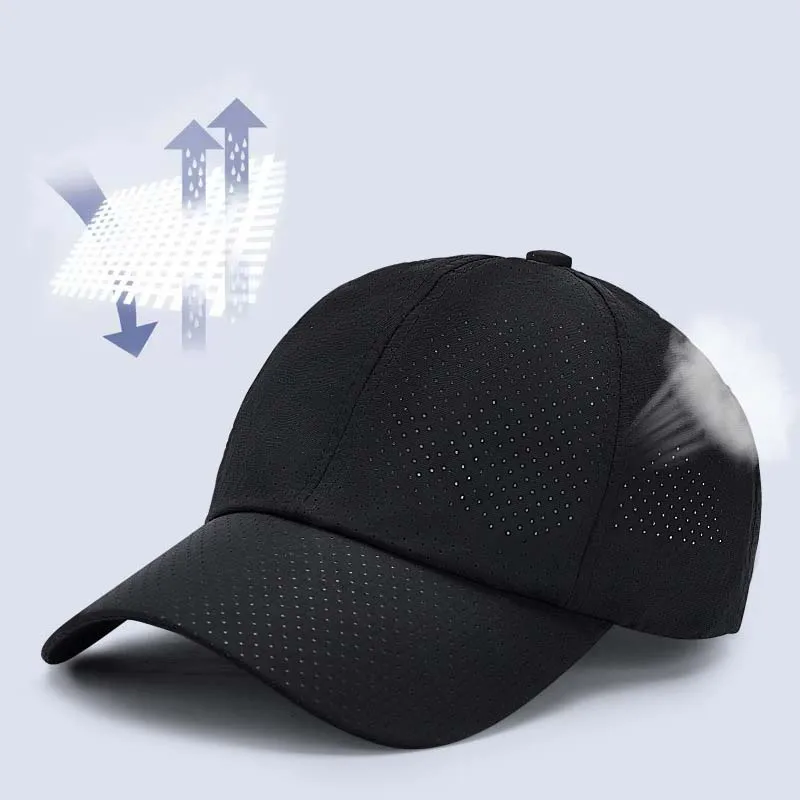 Baseball Caps Summer Outdoor Sport Breathable Mesh Snapback Hats For Women and Men Casquette Fashion Casual Trucker Sun Hat