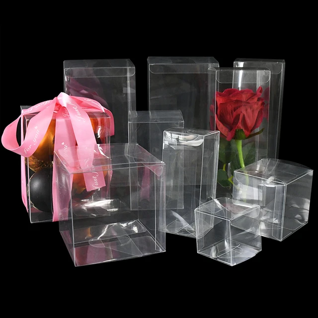 Clear PVC Boxes Wholesale Pvc Transparent Box Gift Packaging