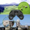 Binoculars 10X25 HD Mini Portable Telescope BAK4 FMC Coated Telescope Outdoor Bird Watching Hunting Travel Camping Ball Game 4