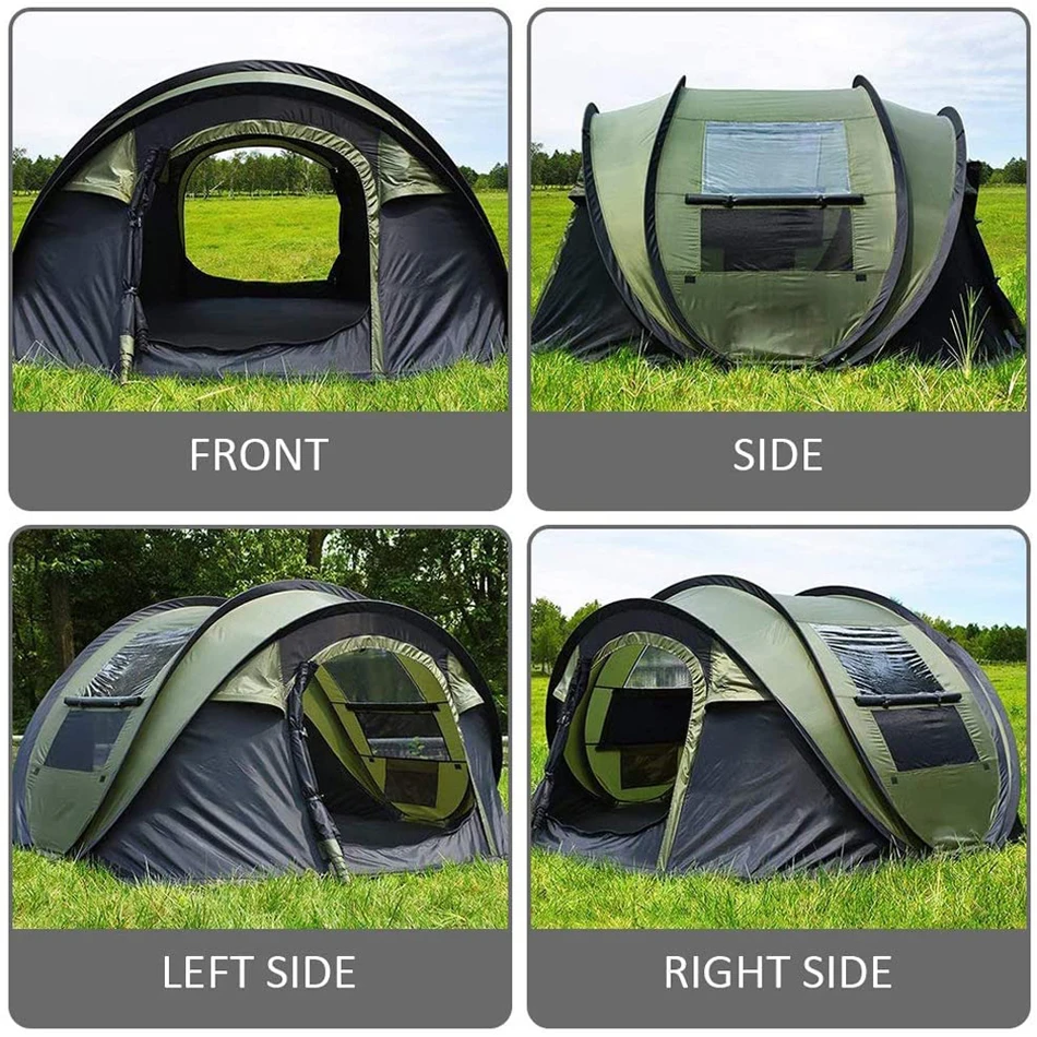 1-4 Person Outdoor Automatic Camping Tent Beach Tent for Outdoor Waterproof Beach Camping Travel camping tent portable tent