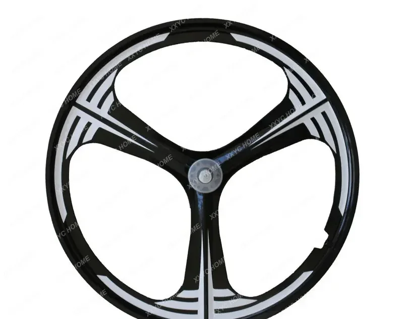 Mountain Bike Bicycle Magnesium Alloy 26-Inch 3-Knife Integrated Wheel Bicycle Wheel Set Disc Brake Accessories