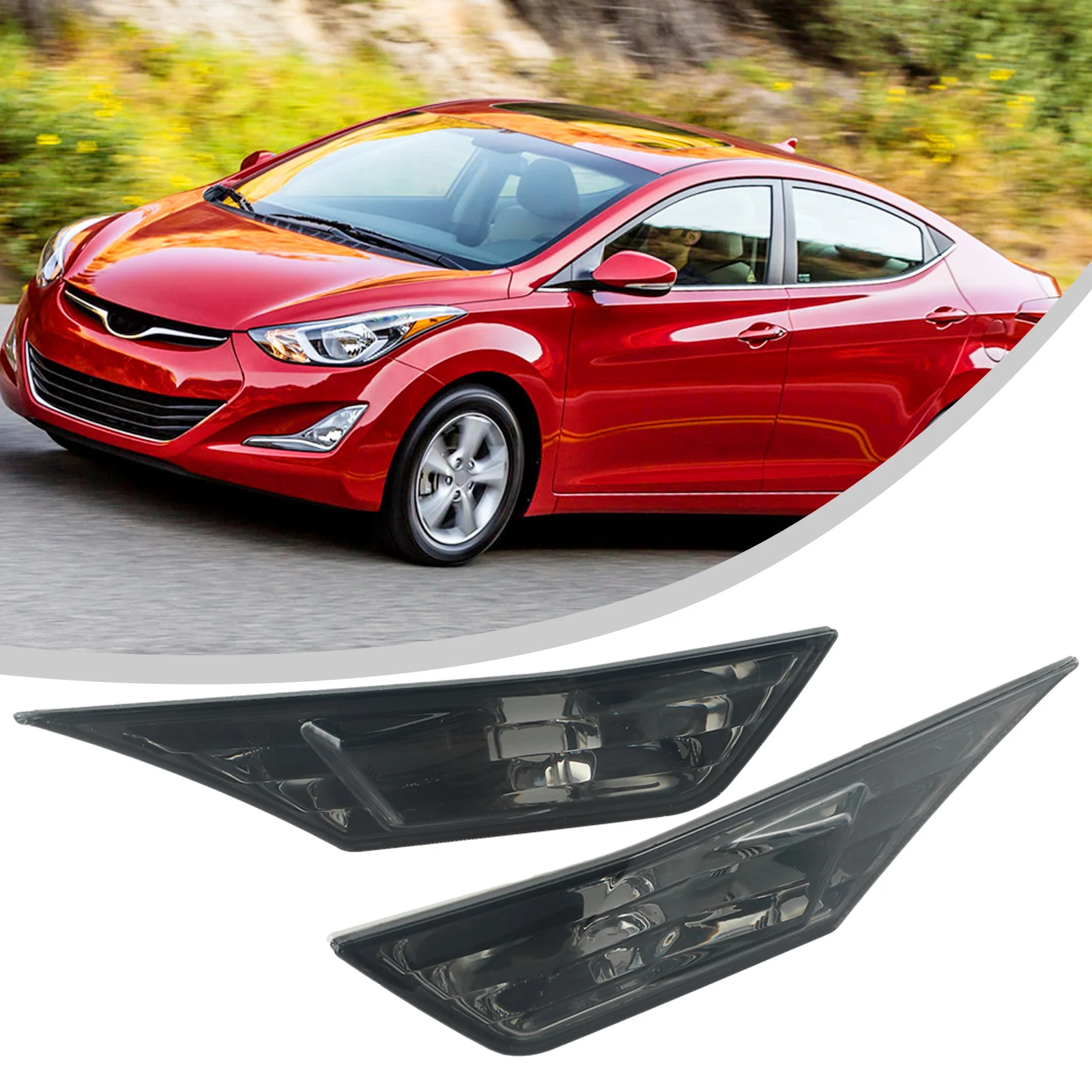 

For Civic 2016-2021 Side Marker Light Side Marker Light ABS Plastic For Civic 2016-2021 20.5*4.5*4.5cm