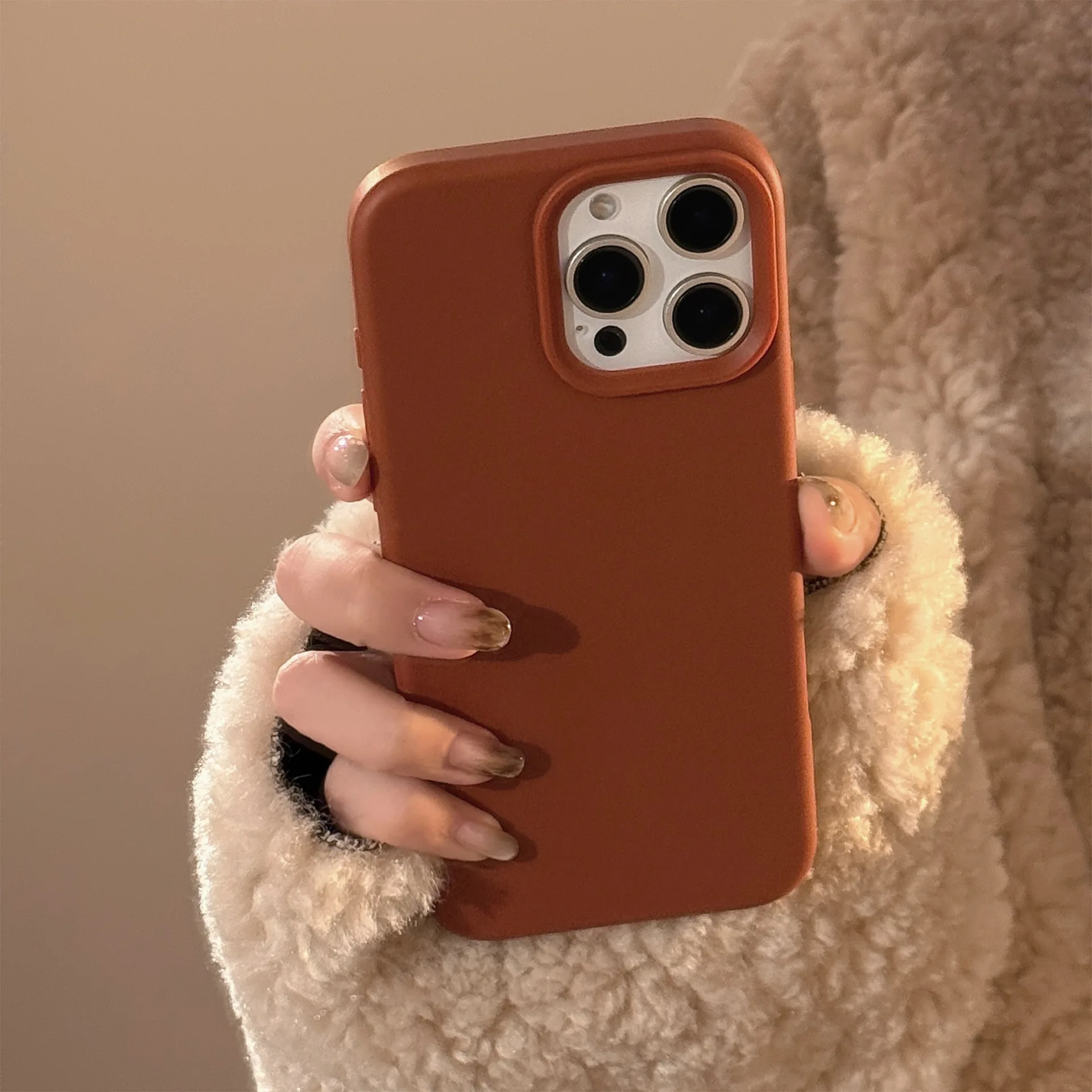 Matte, weiche Silikon-Rückseite für iPhone 13 12 14 Pro Max 11 15 16 17 18 Pro Max Jane Ins Schutzhülle Handyhülle – Detail 4