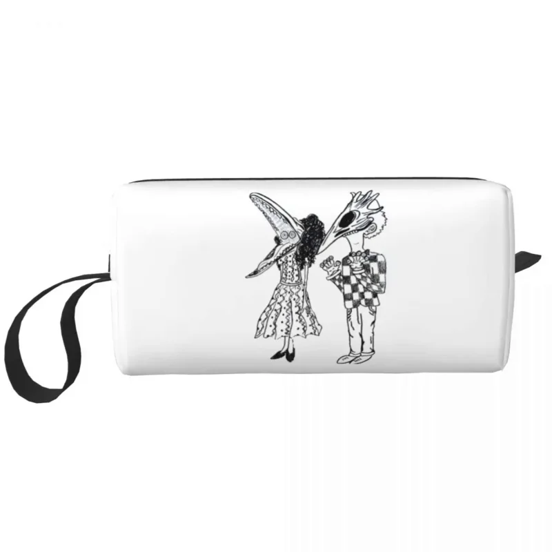 

Beetlejuice Horror Movie Cosmetic Bag for Women Makeup Bags Travel Water Resistant Toiletry Bag Organizer Storage Bag