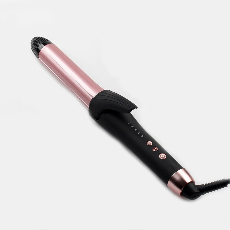 Portable Ceramic Rotating Hair Wave Curler Machine Curling With Anti-Scald Design for Hair