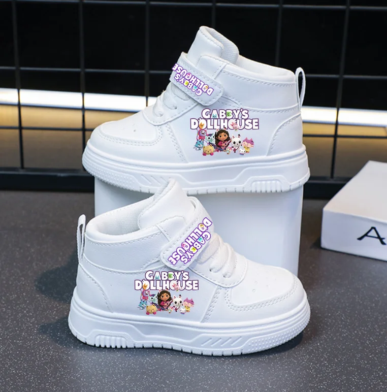 Gabby's Dollhouse Children's Casual Sneakers Comfortable Single Shoe Baby Boys Girls Toddler Shoes Tennis Sports Board Shoes