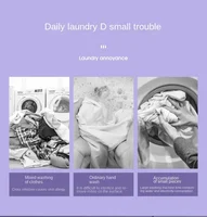8L Portable Folding Washing Machine Bucket for Clothes Socks Underwear Cleaning Washer Portable Small Travel Washing Machine 4