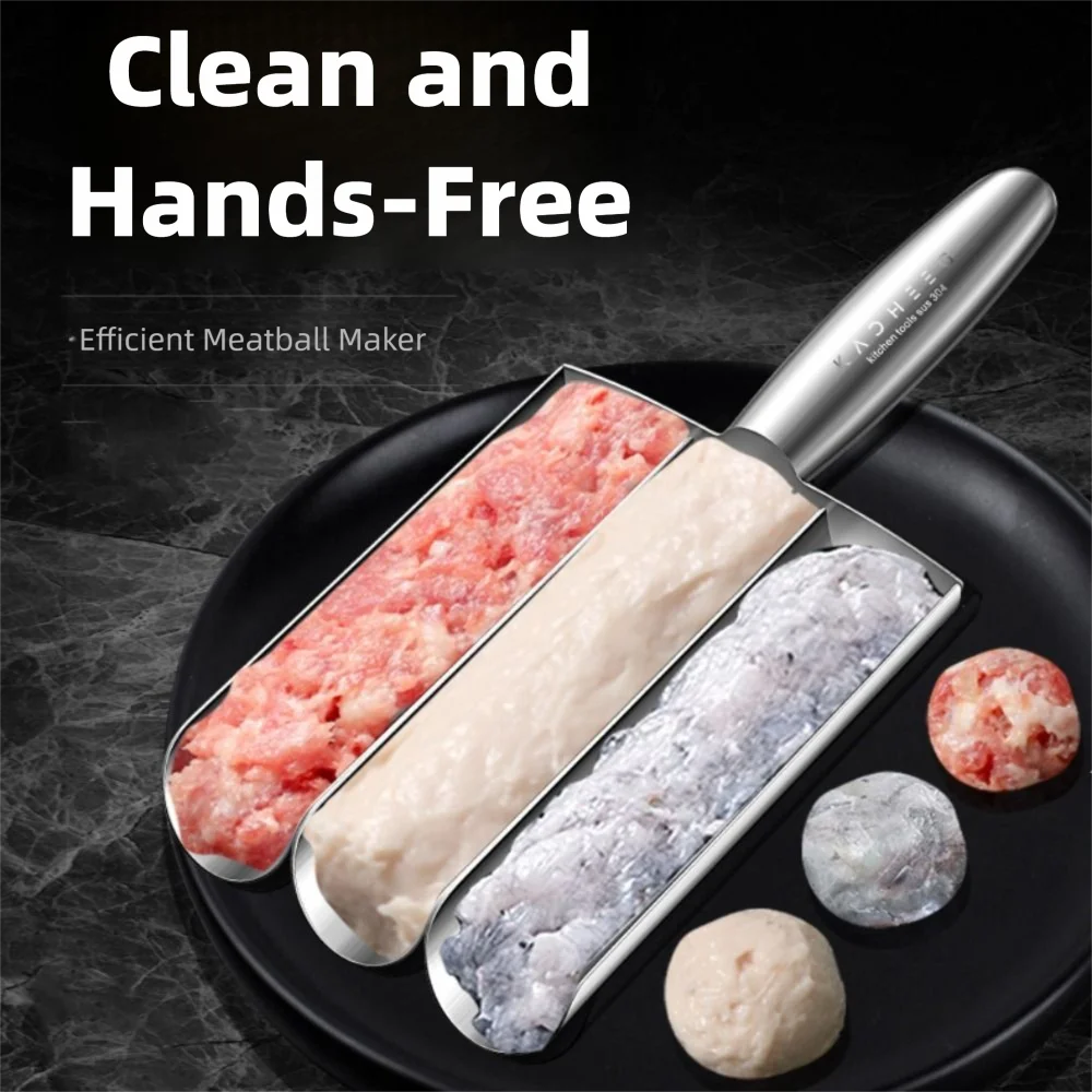 Stainless Steel Meatball Maker Set for Homemade Meatballs