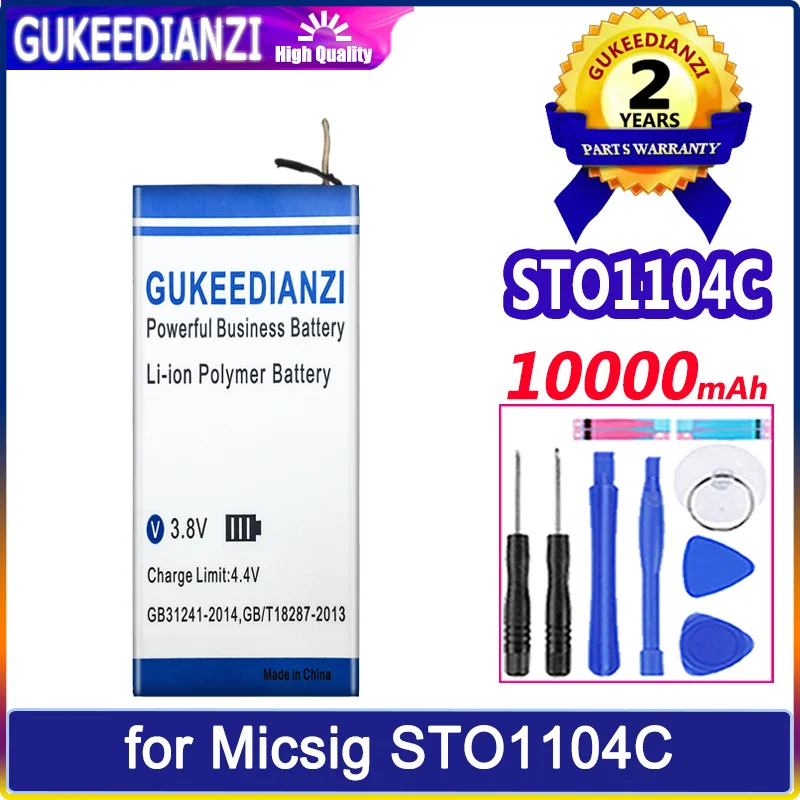 

GUKEEDIANZI Battery 10000mAh for Micsig STO1104C oscilloscope Batteries