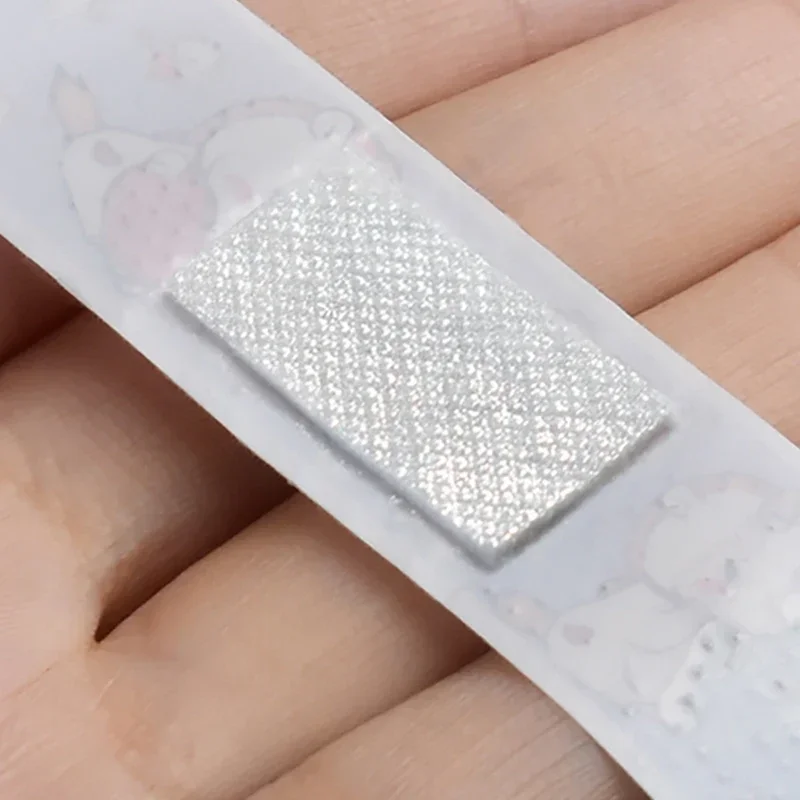 120pcs Kawaii Cartoon Water Resistant Band Aid Breathable Self-adhesive Plaster Bandages Patches Woundplast for Children