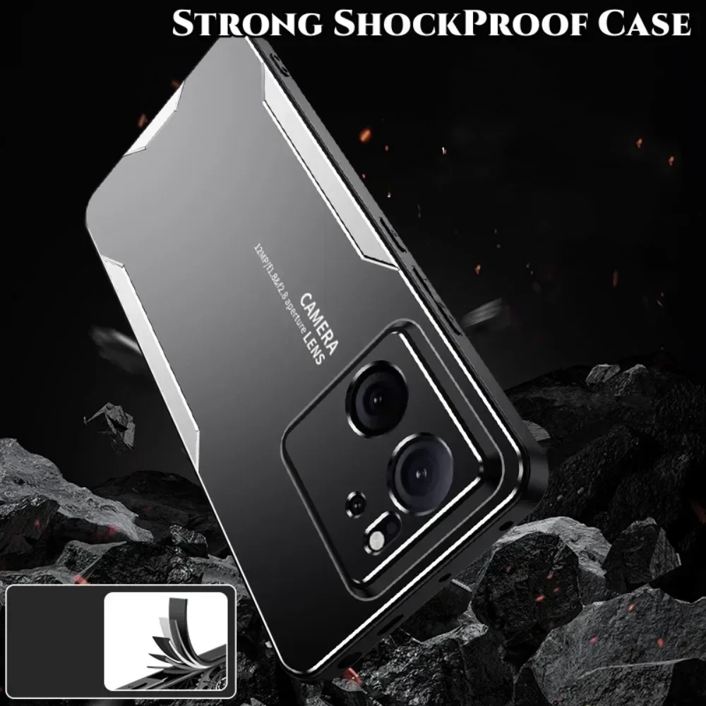 Durable Aluminum Shockproof Phone Case - Premium Protective Cover
