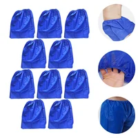 10 Pcs Mens Disposable Spa One Time Moisture-absorbing Pants Spray Non-woven Fabric Practical Period Short Incontinence for 1